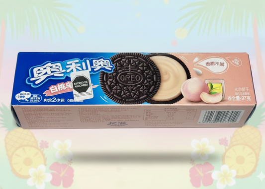 Oreo Sabor Durazno 97g | Galletas asiáticas rellenas